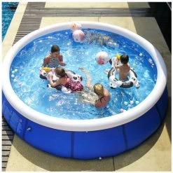 GRUPO K-2 PISCINE GONFLABLE DE FORME CIRCULAIRE 240 X 63 CM O 360 X 90 CM -Piscine Soldes Boutique 31554864 4