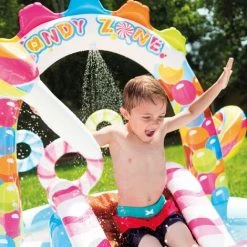 INTEX Aire De Jeux Gonflable ROYAUME DES BONBONS