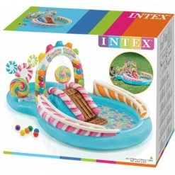 INTEX Aire De Jeux Gonflable ROYAUME DES BONBONS -Piscine Soldes Boutique 31615076 5