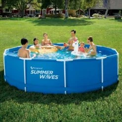 SUMMERWAVES Piscine Tubulaire Ronde Ø3,66x0,91m Summer Waves Avec Pompe -Piscine Soldes Boutique 31977325 5