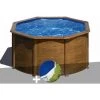 Kit Piscine Acier Aspect Bois Gré Pacific Ronde 2,60 X 1,22 M + Bâche à Bulles - Bois 1 Kit Piscine Acier Aspect Bois Gré Pacific Ronde 2,60 X 1,22 M + Bâche à Bulles - Bois -Piscine Soldes Boutique 32024917 1
