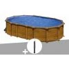 Kit Piscine Acier Aspect Bois Gré VAmazonia Ovale 6,34 X 3,99 X 1,32 M + Douche - Aspectbois 1 Kit Piscine Acier Aspect Bois Gré VAmazonia Ovale 6,34 X 3,99 X 1,32 M + Douche - Aspectbois -Piscine Soldes Boutique 32024931 1