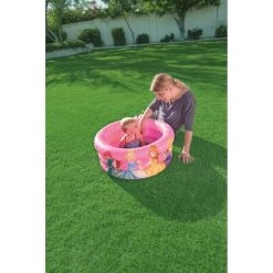 BESTWAY Piscine Hors-sol Gonflable Princesses Disney 70x70x30 Cm -Piscine Soldes Boutique 32819080 2