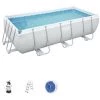 Piscine Hors-sol Tubulaire Bestway Power Steel 404x201x100 Cm Filtre à Sable De 3.028 Litres/heure -Piscine Soldes Boutique 33293916 1