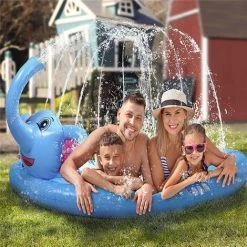ASUPERMALL Nouveau Style Exterieur Gonflable Fontaine De L'Elephant Piscine Pour Enfants Douche Jouer Vaporiser Fontaine -Piscine Soldes Boutique 33914496 2
