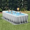 Piscine Tubulaire Prism Rectangulaire 4.88 X 2.44 X 1.07m Intex + Accessoires - Bleu - Bleu -Piscine Soldes Boutique 34046515 1