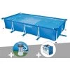Kit Piscine Tubulaire Rectangulaire Intex 4,50 X 2,20 X 0,84 M + Filtration à Cartouche + Bâche à Bulles 2 Kit Piscine Tubulaire Rectangulaire Intex 4,50 X 2,20 X 0,84 M + Filtration à Cartouche + Bâche à Bulles -Piscine Soldes Boutique 34995405 1