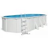 TRIGANO Piscine Hors Sol Acier Ovale 7,30 X 3,65 X 1,2 M Blanche SAPHIR -Piscine Soldes Boutique 35409451 1