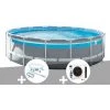 Kit Piscine Tubulaire Intex Prism Frame Clear Window Ronde 4,88 X 1,22 M + Kit D'entretien + Pompe à Chaleur - Gris 2 Kit Piscine Tubulaire Intex Prism Frame Clear Window Ronde 4,88 X 1,22 M + Kit D'entretien + Pompe à Chaleur - Gris -Piscine Soldes Boutique 35413253 1