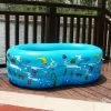 THSINDE Piscine Gonflable Familiale - Pataugeoire, Grande Piscine Rectangulaire Pour Enfants, Adultes, Jardin Et Extérieur, Pataugeoire Pour Enfants, Piscine Pour Tout-Petits De 6 Ans Et Plus,blue 2 THSINDE Piscine Gonflable Familiale - Pataugeoire, Grande Piscine Rectangulaire Pour Enfants, Adultes, Jardin Et Extérieur, Pataugeoire Pour Enfants, Piscine Pour Tout-Petits De 6 Ans Et Plus,blue -Piscine Soldes Boutique 35464356 1