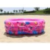 THSINDE Piscine Gonflable Familiale - Pataugeoire, Grande Piscine Rectangulaire Pour Enfants, Adultes, Jardin Et Extérieur, Pataugeoire Pour Enfants, Piscine Pour Tout-Petits De 6 Ans Et Plus,rose -Piscine Soldes Boutique 35464360 1