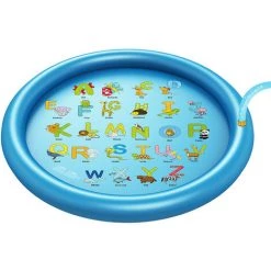 TIGA 170*10CM Tapis Piscine Gonflable Play Mat Jouet Pour Enfants (Type C-170cm Lacy Splash Mat) -Piscine Soldes Boutique 35625365 3