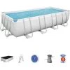 Piscine Hors-sol Tubulaire Bestway Power Steel 488x244x122 Cm Épurateur à Cartouche De 3 028 L/H Bâche Et Échelle 1 Piscine Hors-sol Tubulaire Bestway Power Steel 488x244x122 Cm Épurateur à Cartouche De 3 028 L/H Bâche Et Échelle -Piscine Soldes Boutique 35680348 1