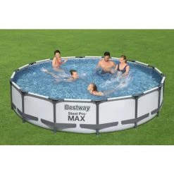 Piscine Hors-sol Tubulaire Bestway Steel Pro Max 427x84 Cm Épurateur à Cartouche De 2 006 L/H -Piscine Soldes Boutique 35680350 5