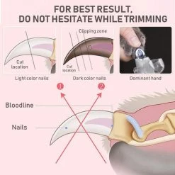 ABCRITAL Hylotele Coupe-Ongles Pour Chat Illuminé Coupe-Ongles Pour Chat Ciseaux À Ongles Pour Chat Coupe-Ongles Pour Chat Avec Lumière Led Grossissement 5X Avec Lime À Ongles -Piscine Soldes Boutique 36352056 3