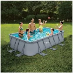 HABITAT ET JARDIN Piscine Tubulaire LUDO - 5.49 X 2.74 X 1.32 M - Filtration 5.29 M3/h 7 HABITAT ET JARDIN Piscine Tubulaire LUDO - 5.49 X 2.74 X 1.32 M - Filtration 5.29 M3/h -Piscine Soldes Boutique 3644330 2