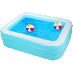 SWAGX Piscine Familiale En PVC Durable Pour Piscine Gonflable 180CM 11 SWAGX Piscine Familiale En PVC Durable Pour Piscine Gonflable 180CM -Piscine Soldes Boutique 36732059 5