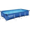Bestway 56424 - Pataugeoire Pour Enfants Piscine Familiale à Cadre D'éclaboussures 400x211x81 Cm Filtre à Cartouche 1 249 Litres - à L'heure. -Piscine Soldes Boutique 36950564 1