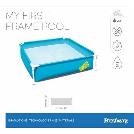 BESTWAY DEUTSCHLAND GMBH Carré Ma Première Piscine à Cadre - Divers Modèles 5 BESTWAY DEUTSCHLAND GMBH Carré Ma Première Piscine à Cadre - Divers Modèles â Image 3