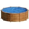 Gré Piscine Acier Mauritius - Imitation Bois - Ronde - Ø 4,60 M X 1,32 M De Gre -Piscine Soldes Boutique 3754412 1