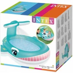 Piscinette Fontaine "Baleine Magique" Intex - Multicolor -Piscine Soldes Boutique 37769614 5