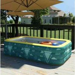 THSINDE Chauffe-eau à Immersion à En Pour Baignoire Gonflable De Piscine 1.8M