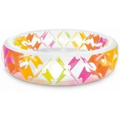 INTEX Piscine Gonflable Enfant "Croisillons" 229cm Multicolore