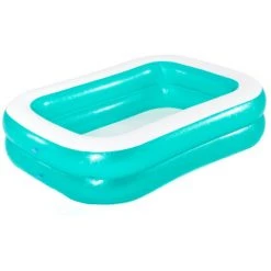 THSINDE Bestway Piscine Rectangulaire 201x150x51 Cm Bleu