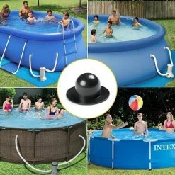 GDRHVFD Bouchon De Bouchon De Pompe De Rechange Pour Piscine Intex (5Pièces) -Piscine Soldes Boutique 45501355 4