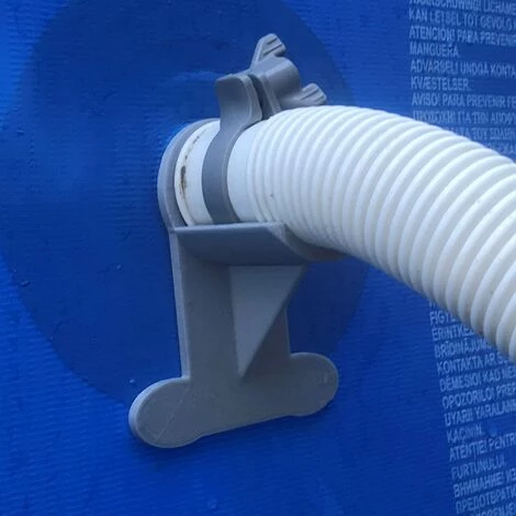 GDRHVFD 2 Supports De Tuyau De Piscine: Gris - Soutien Des Tuyaux De 30 À 37 Mm 3 GDRHVFD 2 Supports De Tuyau De Piscine: Gris - Soutien Des Tuyaux De 30 À 37 Mm