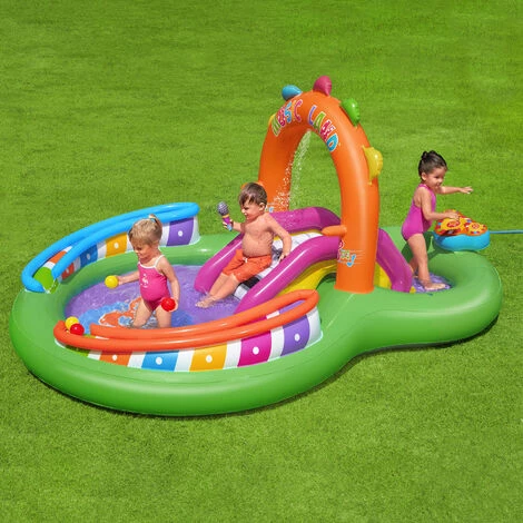 AFT Piscine Double Pour Enfants Avec Balles 295x190 Cm. 4 AFT Piscine Double Pour Enfants Avec Balles 295x190 Cm. – Image 2