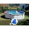 Kit Piscine Acier Blanc Gré Varadero En Huit 5,05 X 3,45 X 1,22 M + Bâche à Bulles - Blanc 1 Kit Piscine Acier Blanc Gré Varadero En Huit 5,05 X 3,45 X 1,22 M + Bâche à Bulles - Blanc -Piscine Soldes Boutique 46973957 1