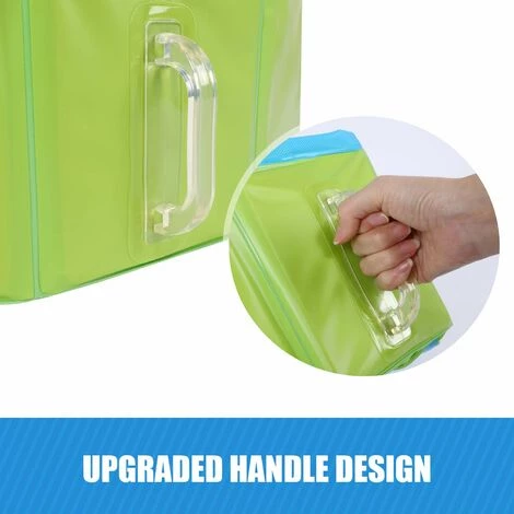 Pecute Piscine Pour Chien, XL 160x30cm, Baignoire Chien Pliable | Plus Robuste, Piscine Enfant | Pour Jardin, Patio Ou Salle De Bain, Piscine Animaux, Inusable, Avec Poignées - Vert 5 Pecute Piscine Pour Chien, XL 160x30cm, Baignoire Chien Pliable | Plus Robuste, Piscine Enfant | Pour Jardin, Patio Ou Salle De Bain, Piscine Animaux, Inusable, Avec Poignées - Vert – Image 3