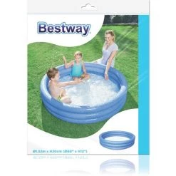 PLANSCHBECKEN KINDERPOOL BESTWAY UNI Ø152X30CM ROT/BLAU/GRÜN -Piscine Soldes Boutique 48773884 4