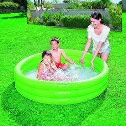 PLANSCHBECKEN KINDERPOOL BESTWAY UNI Ø152X30CM ROT/BLAU/GRÜN -Piscine Soldes Boutique 48773884 5