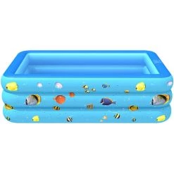 JMAX 180cm Piscine Gonflable Adultes Enfants Piscine Baignoire Extérieur Intérieur 9 JMAX 180cm Piscine Gonflable Adultes Enfants Piscine Baignoire Extérieur Intérieur -Piscine Soldes Boutique 48833209 3