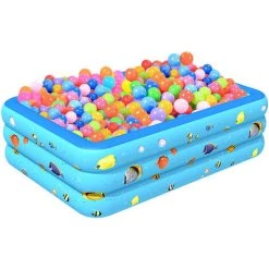 JMAX 180cm Piscine Gonflable Adultes Enfants Piscine Baignoire Extérieur Intérieur 10 JMAX 180cm Piscine Gonflable Adultes Enfants Piscine Baignoire Extérieur Intérieur -Piscine Soldes Boutique 48833209 4