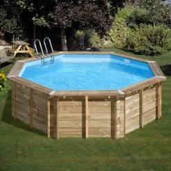 Gré Piscine Bois VIOLETTE 2 Ø5,00m X H: 1,27m -Piscine Soldes Boutique 50752820 3