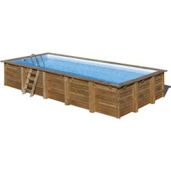 Gré Piscine Bois BRAGA 8,15m X 4,20m X H: 1,46m 9 Gré Piscine Bois BRAGA 8,15m X 4,20m X H: 1,46m -Piscine Soldes Boutique 50752834 3