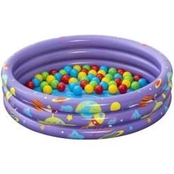 BESTWAY PISCINE À BALLES INTERGALACTIC SURPRISE AVEC 50 BALLES DE JEU (52466) -Piscine Soldes Boutique 50842065 4