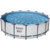 CONCEPT-USINE Kit Piscine Hors Sol 4,57 X 1,22 M HONOLULU - Gris -Piscine Soldes Boutique 51220258 1