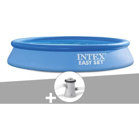 Kit Piscine Autoportée Intex Easy Set 3,05 X 0,61 M + Épurateur à Cartouche 3 Kit Piscine Autoportée Intex Easy Set 3,05 X 0,61 M + Épurateur à Cartouche