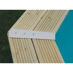Piscine Bois Océa 6,10 X 4,00 X 1,30 M - Liner Beige - Ubbink -Piscine Soldes Boutique 514737 3