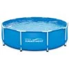SUMMERWAVES Piscine Tubulaire Ronde Active Frame Pool 4,57 X 0,84 M - Summer Waves - Bleu -Piscine Soldes Boutique 51769876 1