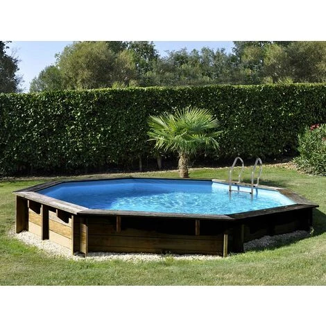 Piscine Bois Violette Ø 5,00 X 1,27 M - Gré - Violet 5 Piscine Bois Violette Ø 5,00 X 1,27 M - Gré - Violet – Image 3