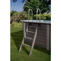 Gre Pools Piscine Ovale Composite 6,64m X 3,86m X H: 1,24m - Filtration à Sable - Projecteur LED Inclus -Piscine Soldes Boutique 52723518 4