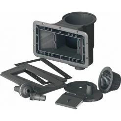 Gre Pools Piscine Ovale Composite 6,64m X 3,86m X H: 1,24m - Filtration à Sable - Projecteur LED Inclus -Piscine Soldes Boutique 52723518 5