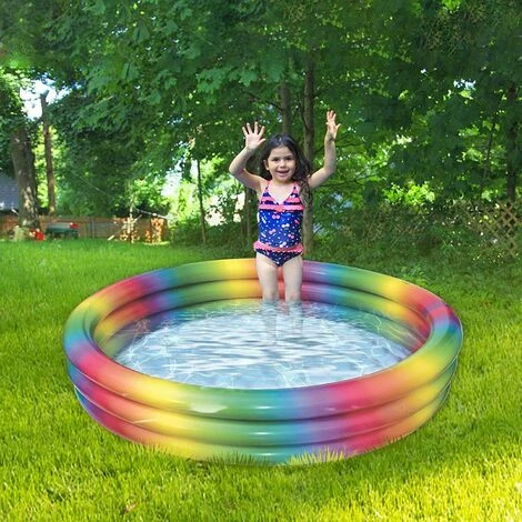 Piscine Gonflable - Piscine Gonflable Familiale - PVC Durable Et Piscine Extérieure Facile À Gonfler - Piscine De Taille Réelle, Piscine De Salon Pour Extérieur, Arrière-Cour, Jardin, Intérieur 168cmX38cm Fontainebleau 6 Piscine Gonflable - Piscine Gonflable Familiale - PVC Durable Et Piscine Extérieure Facile À Gonfler - Piscine De Taille Réelle, Piscine De Salon Pour Extérieur, Arrière-Cour, Jardin, Intérieur 168cmX38cm Fontainebleau – Image 4