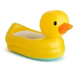 Gonflable En Forme De Canard Thermosensible，Piscine Gonflable Pour Enfants 90*50*25cm Fontainebleau Jaune