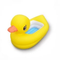 Gonflable En Forme De Canard Thermosensible，Piscine Gonflable Pour Enfants 90*50*25cm Fontainebleau Jaune -Piscine Soldes Boutique 52725798 3